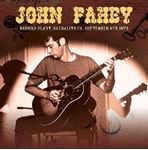 John Fahey - Record Plant, Sausalito Ca