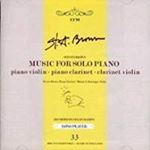 Steven Brown - Music for solo piano