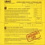 Ub40 - Signing Off
