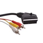 Audio Visual Leads - 3 x RCA Phono to Scart