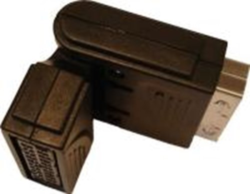 Audio Visual Adapters - 90 Degree Hinged Scart Adapter