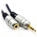 Audio Leads (1 Metre) - OFC 3.5mm Jack Headphone Extension