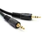 Audio Leads (1 Metre) - 3.5mm Jack To 3.5mm Jack
