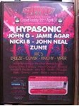 Sanctuary @ Syndicate - Hypasonic, John G, Jamie Agar,