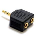 Audio Adapters - 2 x 3.5mm to 3.5mm Jack
