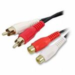 Audio Leads - RCA Phono Extension Cable