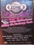 Zone Reunion - Andy Pendle, Chris Baker, Matt Fear