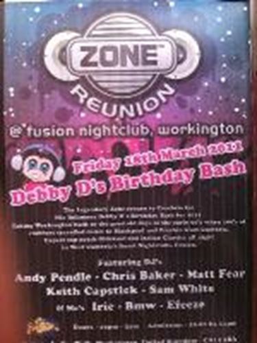 Zone Reunion - Andy Pendle, Chris Baker, Matt Fear