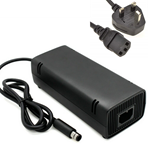 Xbox 360 E - Used Power Adapter & 3 Pin UK Plug