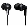 Panasonic - RPHJE125 In-Ear: Black