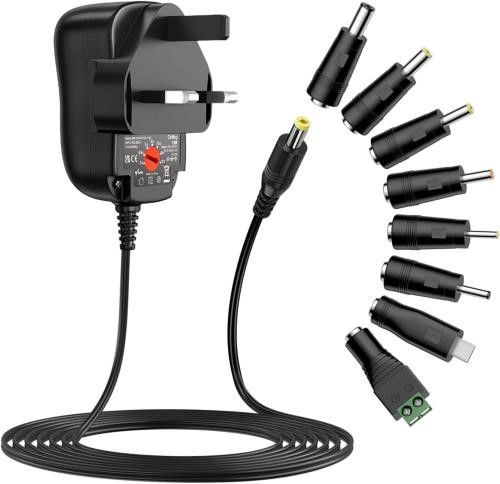Power Leads - Multi Voltage Plug In Power Supply