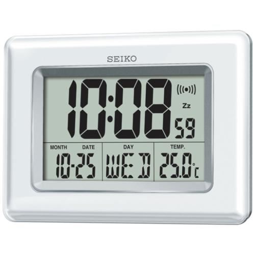Seiko Alarm Clock - QHL058W: White