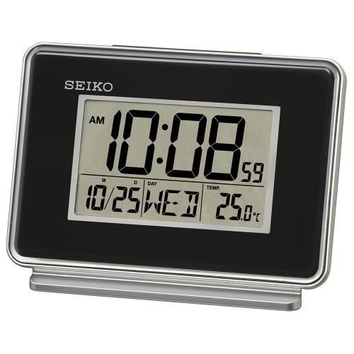 Seiko Alarm Clock - QHL068K: Black