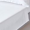 Bed Sheet Single: Flat - White