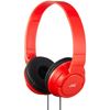 JVC - HAS180RN On-Ear: Red/Black