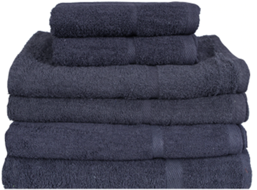 Bath Towel: Budget 450GSM - Dark Grey