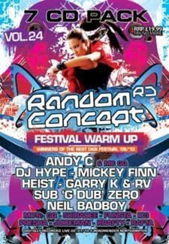 Random Concept: Vol 24 - Andy C & Mc Gq, Dj Hype, Mickey Fin