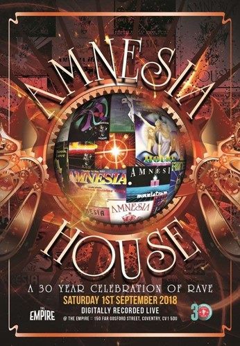 Amnesia: 30 Year Celebration Of Rav - Frankie Bones, Parks & Wilson, Doc