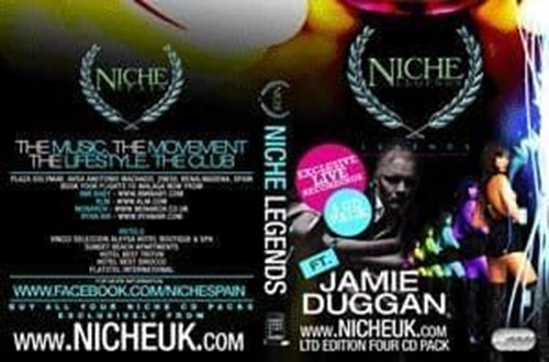 Niche: Legends Jamie Duggan - 4 Sets
