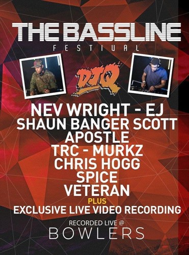 Bassline Festival 2015 - Djq Nev Wright Shaun Banger Scott A