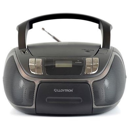 Lloytron Portable Boombox - N8204BK-A Black
