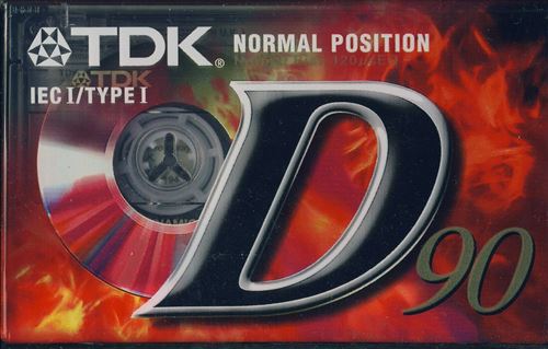 Blank Cassette - 90 Min TDK D90 (1 Pack)
