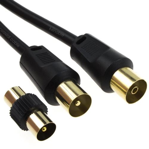 Audio Visual Leads - Coaxial TV Aerial Extension
