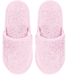Terry Towel Spa Slippers: 400GSM - Pink