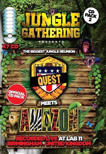 Jungle Gathering: Quest Meets Amazo - Ray Keith & Spyda, ​​​​​​​Aries & Shabba, Top Buzz