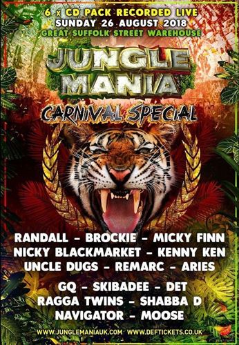 Jungle Mania: Carnival Special - Brockie, Uncle  Dugs, Nicky Bm, Ran