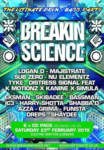 Breakin Science - Logan D, Majistrate, Nu Elementz, S