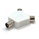 Audio Visual Adapters - Coax 2-Way Splitter