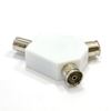 Picture of Audio Visual Adapters - Coax 2-Way Splitter (M>2xF)