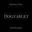 Dogtablet - Feathers & Skin/pearldropblue