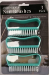 Nail Brushes - 3 Pack