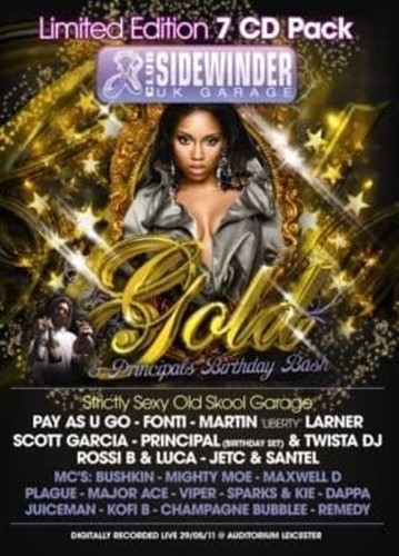 Sidewinder Gold: Principal's B'day - Pay As U Go Fonti Martin Liberty Larner Scott Garc