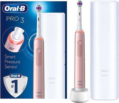 Oral-B Toothbrush - Pro 3 3500: Pink