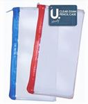U Study Clear Exam Zipper 8" Pencil Case
