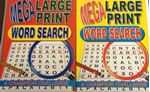 Mega Large Print Word Search - Books 1 & 2 2 Pack