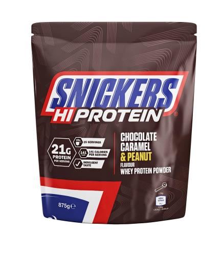Snickers Hi-Protein Powder - Chocolate, Caramel & Peanut 875g