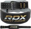 RDX - Leather Weightlifting Gym Belt: 4 Inch