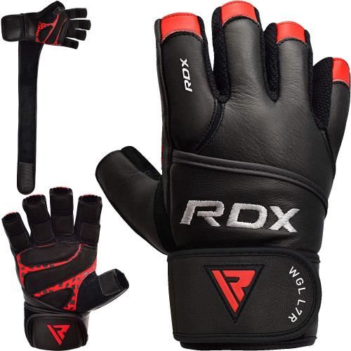 RDX - L7 Leather Weight Lifting Gloves