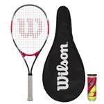 Wilson - Fusion XL Tennis Racket Kit