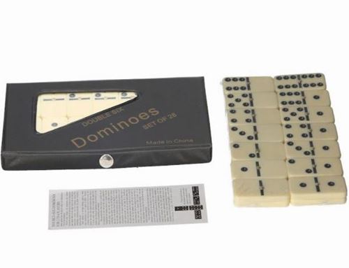 Dominoes - 28 Piece Set With Storage Case