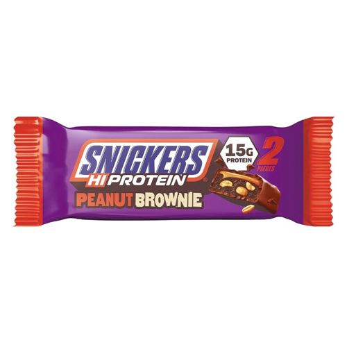 Snickers Hi Protein Bar - Peanut Brownie 50g