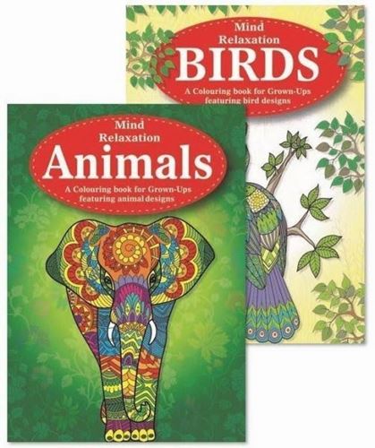 Animal And Birds Colouring Books - 6 Pack