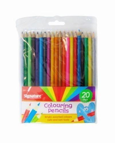 Signature - Colouring Pencils: 20 Pack
