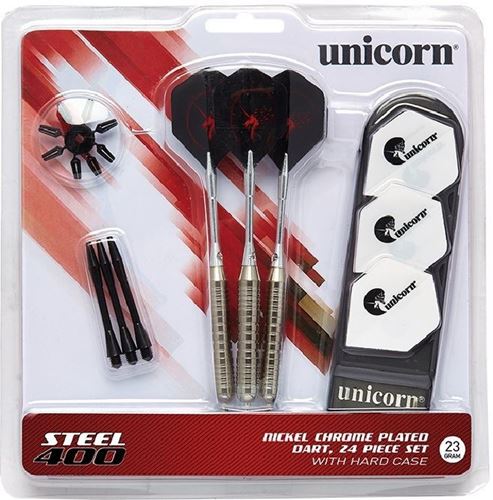 Unicorn Darts Set: Steel Tip - Steel 400 Darts Set 23g