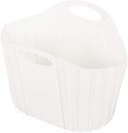 Addis Fold Flat Laundry Basket - 518691: Rattan White