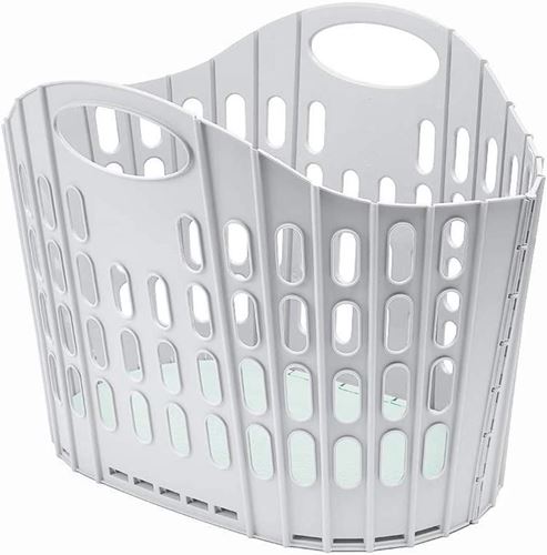 Addis Fold Flat Laundry Basket - Mineral/Mist